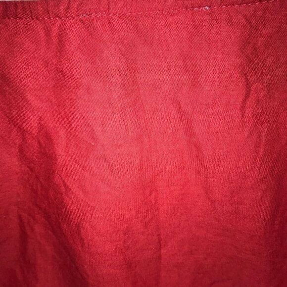 Women's South Main Red & White Embroidered Blouse - Picture 11 of 11